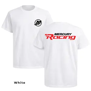 Mercury Racing Graphic T-Shirt, Motorsport Enthusiast Tee, Comfortable Cotton Blend, Car Lover's Apparel for Men & Women, Racing Gift Idea