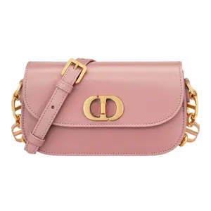 Pre-owned Dior Small 30 Montaigne Avenue Top Handle Bag in Pink
