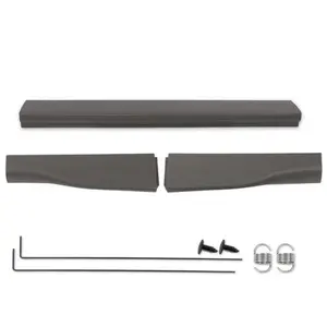 Fit For 2008-2016 Ford Super Duty F250 F350 Flex Step Tailgate Trim Cap Molding