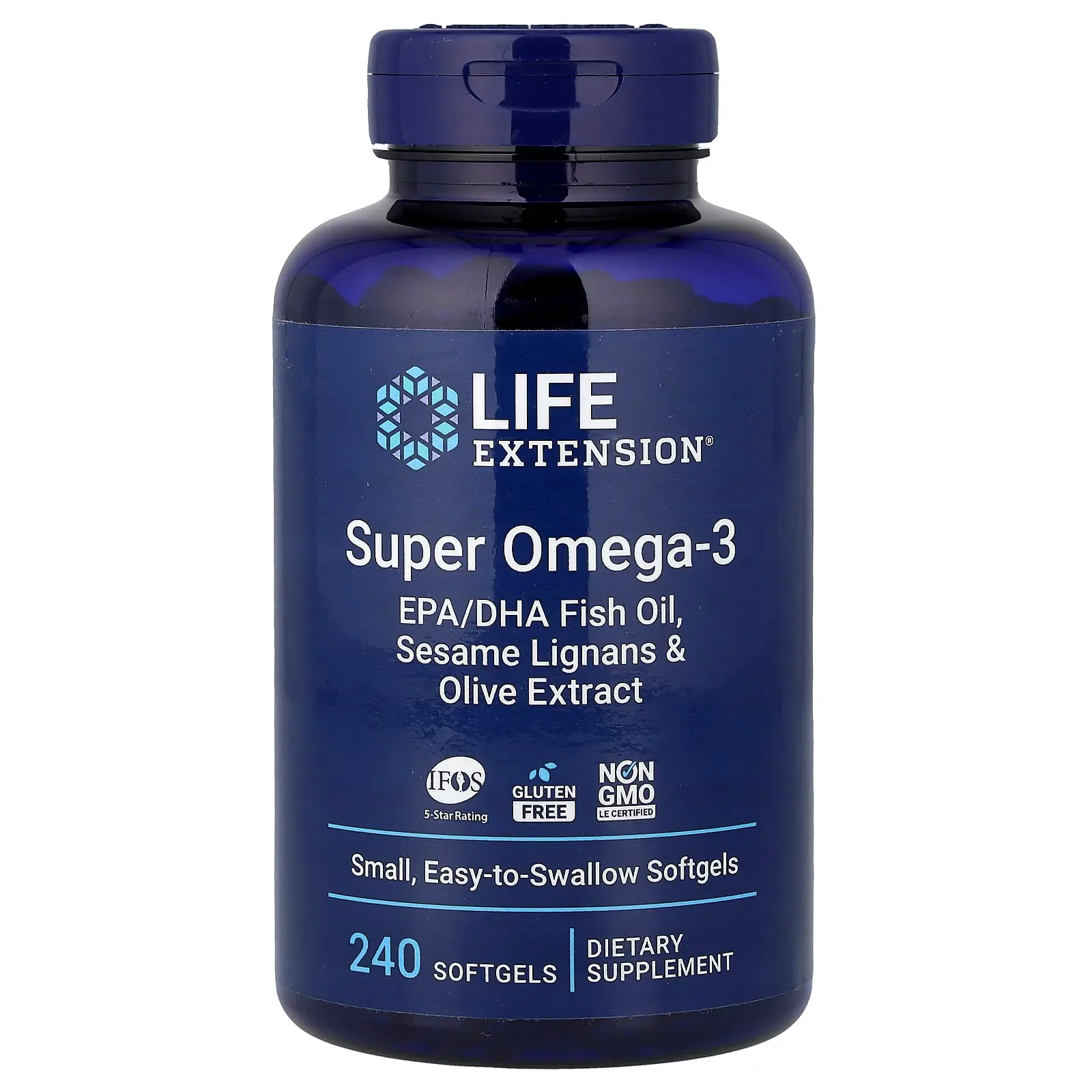 Life Extension Super Omega-3, 240 Softgels Life Extension Super Omega-3, 240 Softgels