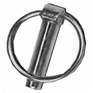 Double HH 81944 0.43 x 1.25 in. Zinc Plated Lynch Pin- Yellow