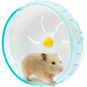 6.9 Inch Silent Hamster Exercise Wheel Mount on Cage for Dwarf Hamster Pet Mouse