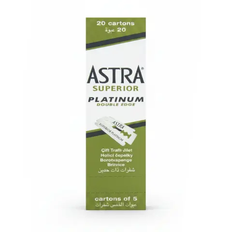 Astra Double Edge Razor Blades (Green)