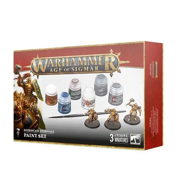 Warhammer Age of Sigmar : Stormcast Eternals Paint Set