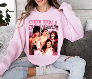 Vintage Selena Sweatshirt, Pay Tribute to the Queen of Tejano, Unisex SweatShirt all size S to 3XL