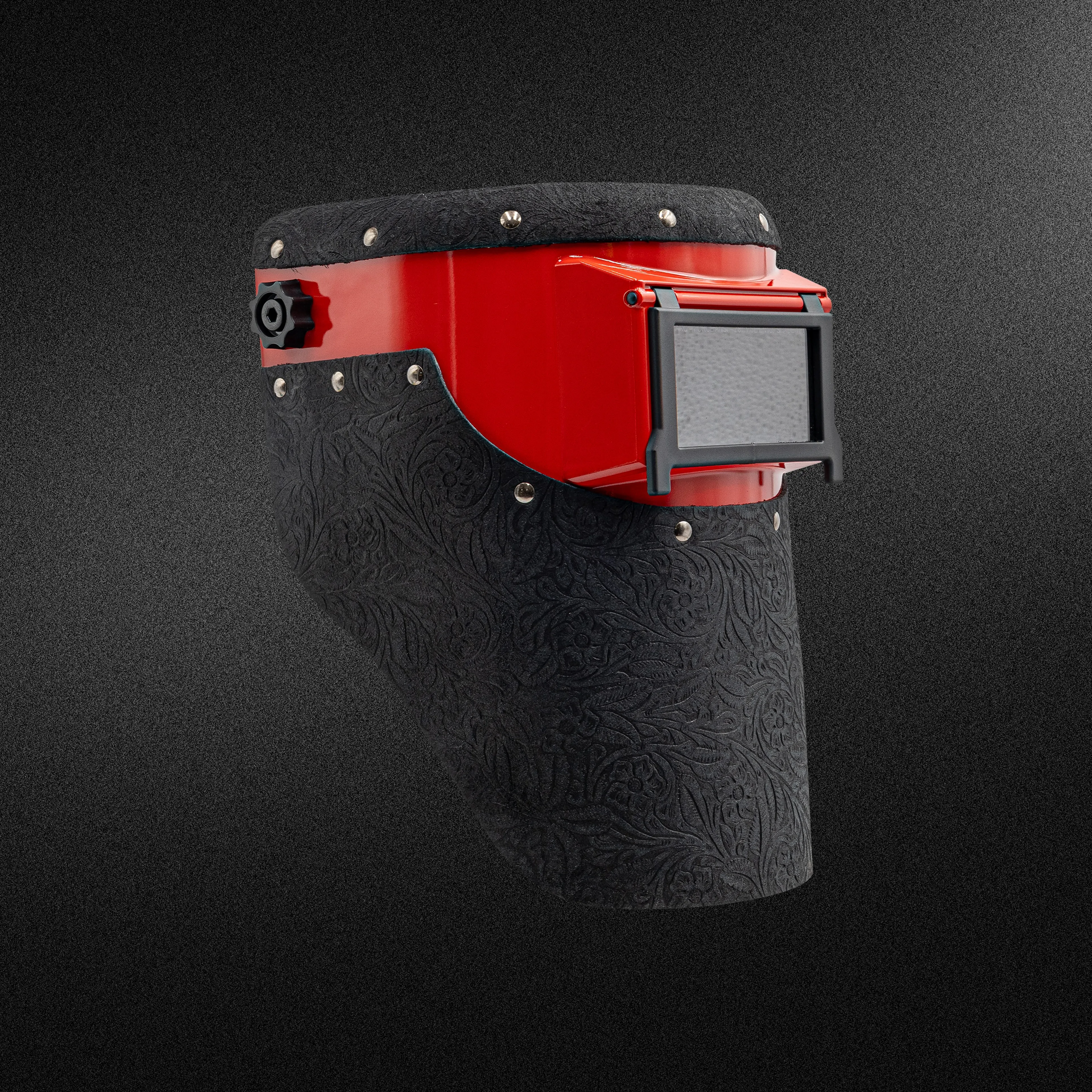 Red Slimline - Black Floral