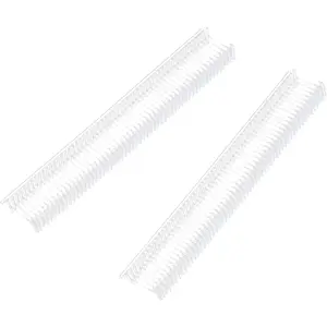 Standard Tagging Fasteners, 10mm/0.39 Inch Transparent Plastic Regular Price Tagging Barbs for Label Gun, Pack of 1000 for Garment Price Tag Labels