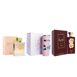 Oudlash Bundle | Yara + Club De Nuit Women + Ansaam Gold | Womens Fragrance | 100ML - 3.4Oz | Citrus- Rose, Vanilla