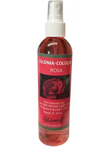 Rose Cologne 8 fl oz – Floral Rosa Fragrance for Women & Men – Refreshing Body Spray for Daily Use, Cleansing & Spiritual Rituals – Long Lasting Scent