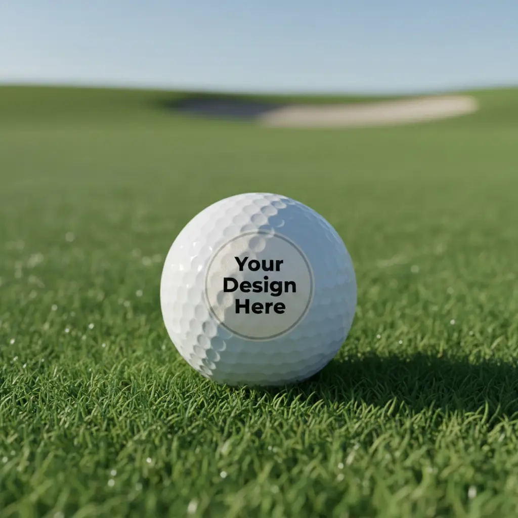Custom UV Printed Golf Balls – Tube of 3