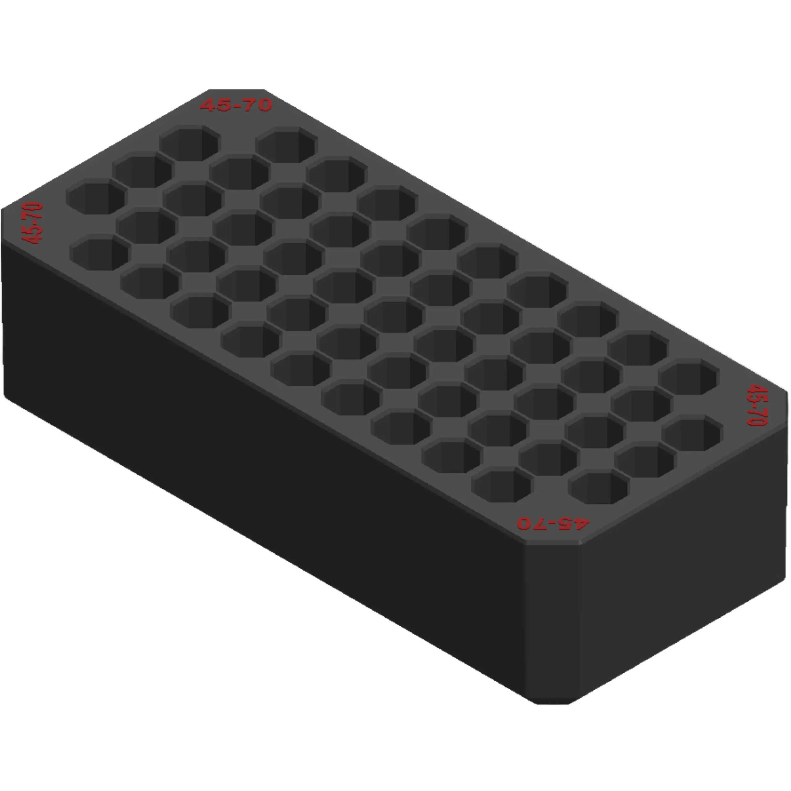 LARGE TRAY 45-70 RED