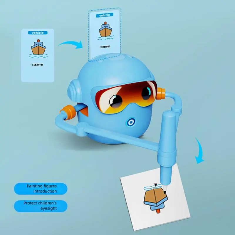 New Automatic Intelligent Drawing Robot Enlightenment Intelligent Drawing Robot Teaching Aid Educational Early Childhood Machine Toy