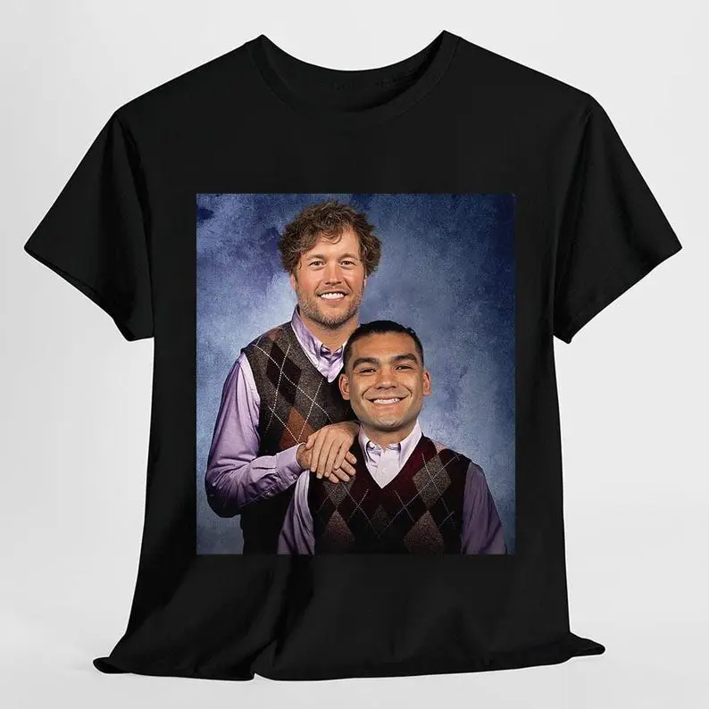 Vintage Puka Nacua Matthew Stafford Football Shirt, La Step Bros Tee, Funny Football Gift Christmas Unisex