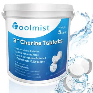 5LB Pool Maintenance Tablets Slow Dissolving for Inground & Above Ground Poo