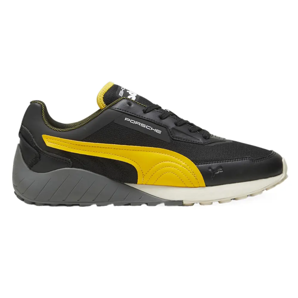 PUMA Mens Porsche Legacy Speedfusion Lace Up Sneakers Shoes Casual - Black