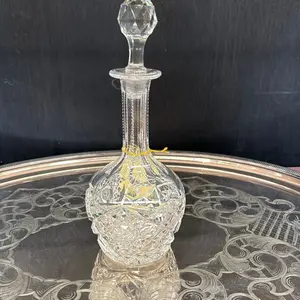 Old American Cut Crystal Decanter