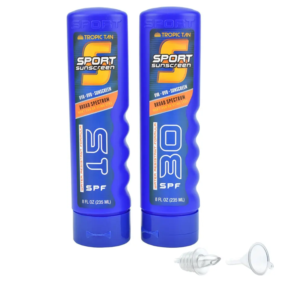 GoPong Sport Bottle Sunscreen Flask - 2-Pack GoPong Sport Bottle Sunscreen Flask - 2-Pack