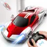 Wall Climbing Car, Electric Remote Toy Racing, with LED Light High-Speed Hobby Toy Vehicle, RC Car Gifts for Age 3 4 5 6 7 8 9 Year Old Boys Girls