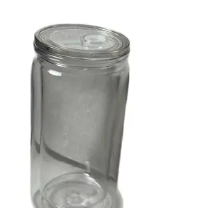 16 oz Acrylic Snow Globe Double Walled Cup with Lid & Straw Customizable Glitter Color and  purchase a Decal for Any Occasion