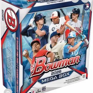 2026 Bowman Baseball 10x Mega Hobby Box PYT Break #68, Hobby Box Baseball