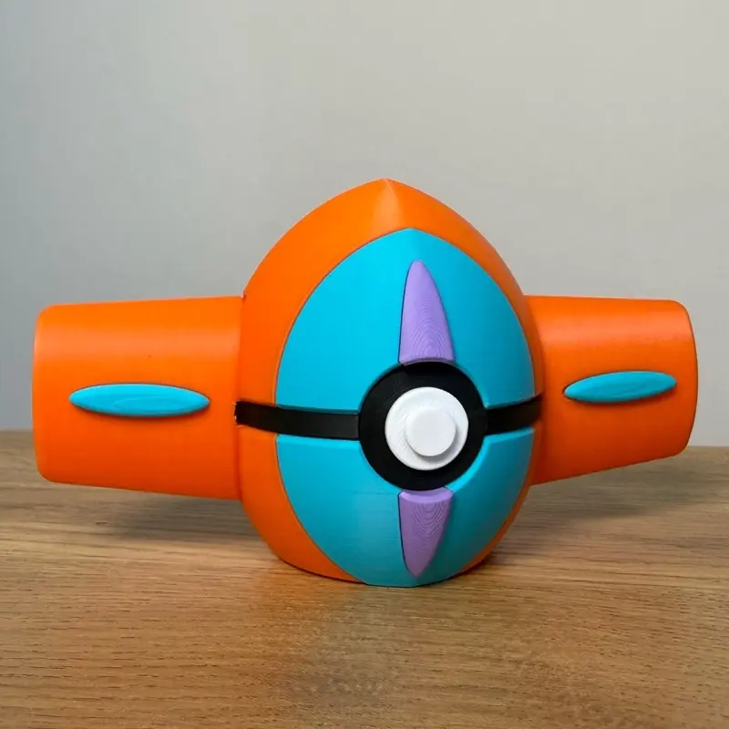 #0386 Deoxys Ball - Made to Order, High-Quality PLA, 3D Printed Pokeball Figure