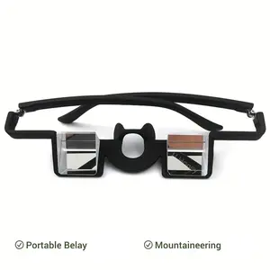 Outdoor Rock Climbing Glasses Portable Belay Glasses Comfortable Prism Glasses for Climbers Outdoor Climbing Activities Mountaineering Eyewear lazy Glasses