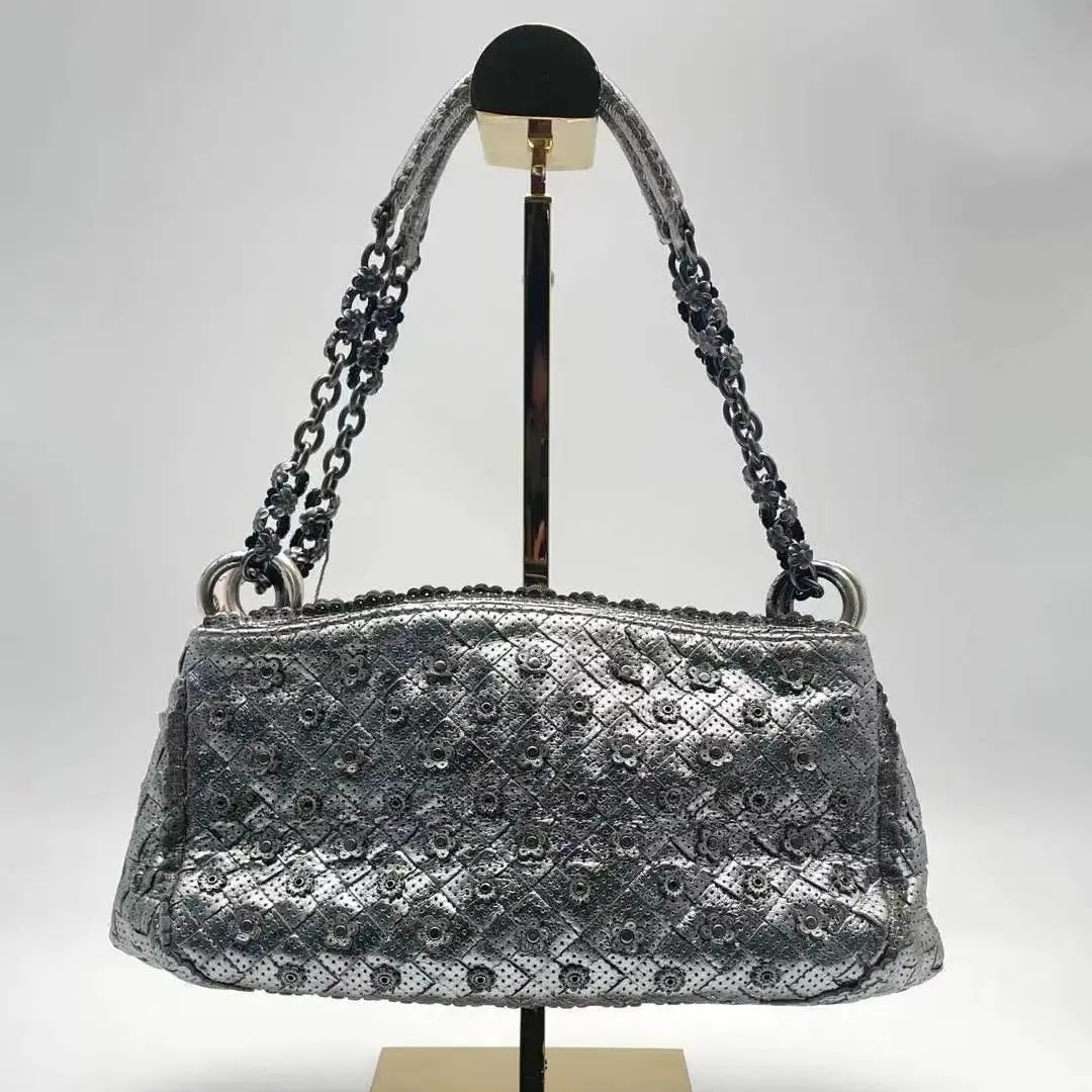 Pre-owned Bottega Veneta leather Shoulder Bags Bottegaventea KNOT Shoulder Bag