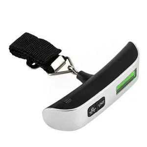Smart Portable Scale - Never Pay Overweight Fees Again, 50kg Precision Portable Luggage Scale Portable E-Fishing Express Hook Scale