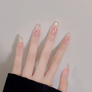 10pcs SELLING Collection - Handmade Press-On Nails | Reusable, Salon-Quality, Long-Lasting, Glossy Design Acrylic Gel System