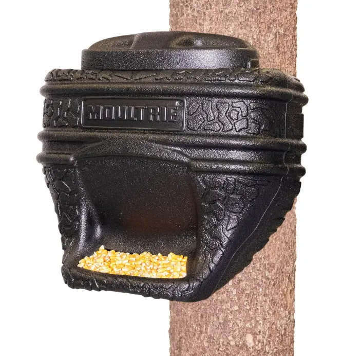 Moultrie 40lb. Feed Bin. - Easy Fill Gravity Feeder - 6 Gallon Capacity