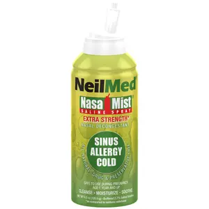 NeilMed NasaMist Extra Strength Hypertonic Saline Spray for Nasal Allergies Cold Sinusitis Rhinitis Allergic Asthma Post Nasal Drip NeilMed NasaMist Extra Strength Hypertonic Saline Spray for Nasal Allergies Cold Sinusitis Rhinitis Allergic Asthma Post Nasal Drip
