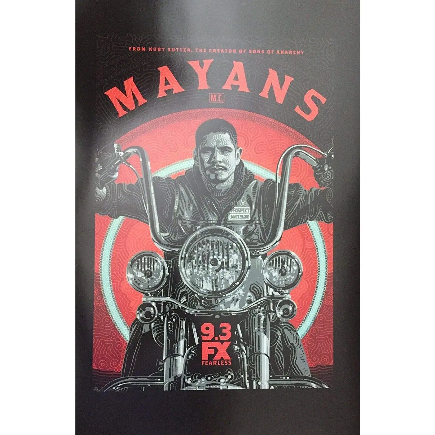 MAYANS MC - 12"x18" Original Promo TV Poster SDCC 2019 Sons of Anarchy