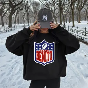[Sale off up to 65%][Free Ship] Team Benito Sweatshirt, Puerto Rico Football Fan Hoodie, LX Bunny Bowl Shirt, Unisex (3)