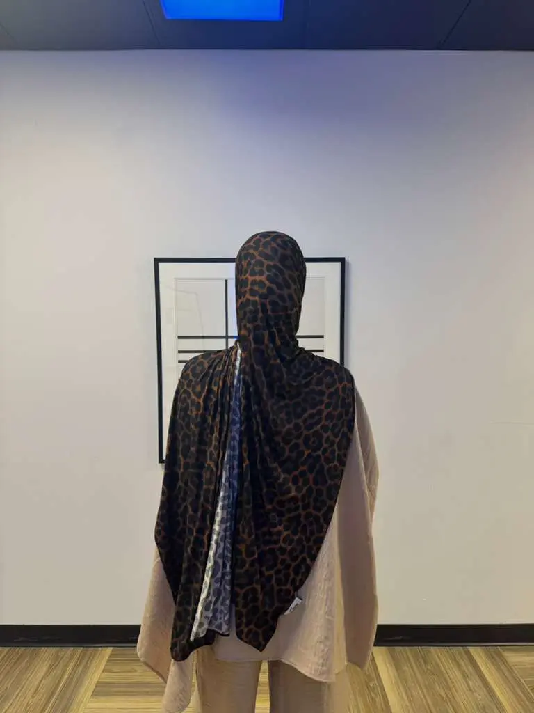Classic Leopard - Printed Jersey Hijab