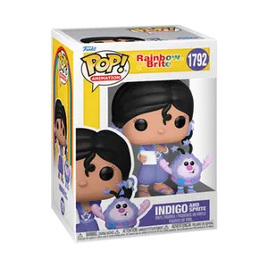 Funko Pop Vinyl Figure Rainbow Brite Indigo With Sprite