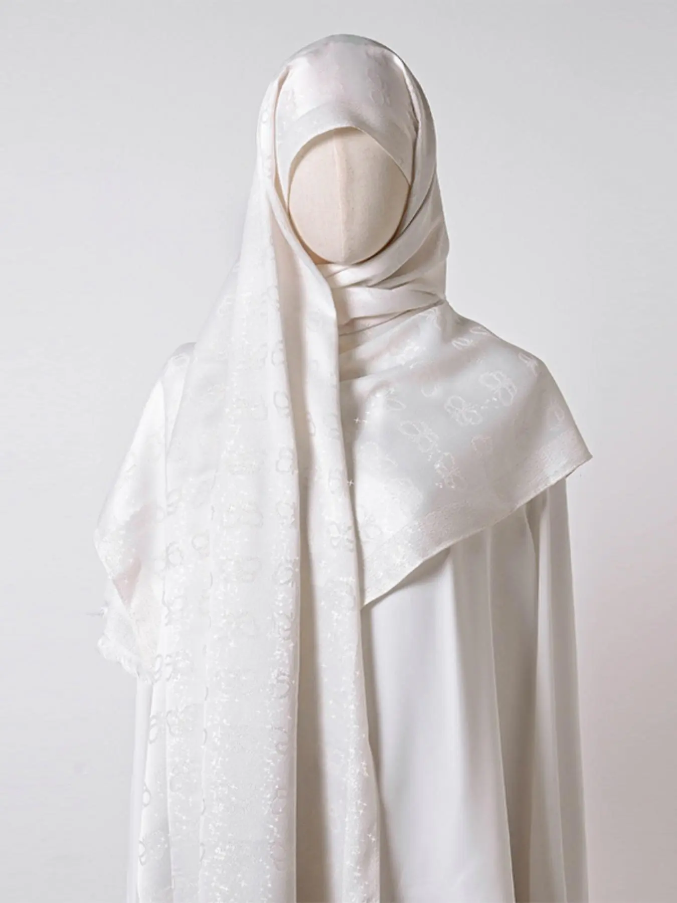 Women's Butterfly Print Khimar, Casual Versatile Scarf for Women & Girls, Fashionable Soft Comfortable Scarf for Daily Wear