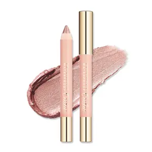 Oulac Eyeshadow Pencil - Waterproof Eye Shadow Stick Smooth and Long Lasting, Shimmering Glitter Finish, Blendable Eyes Makeup, Vegan & Cruelty-Free 11 Golden Hour