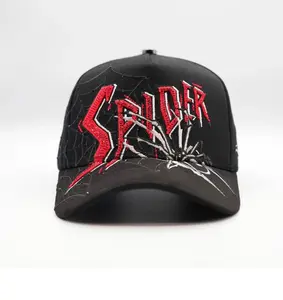 SPIDER BLK RED CRYSTAL SPIDER BLK RED CRYSTAL