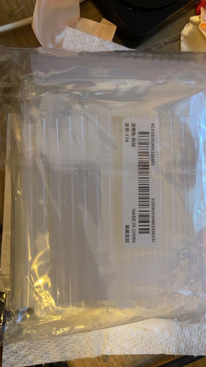 Item: Clear, one size fits all