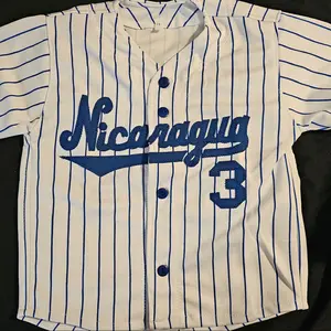 Short sleeve stripe Béisbol Jersy Quick Dry Unisex Comfortable