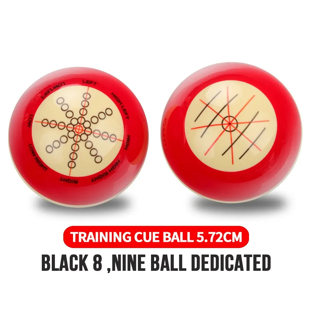 Billiards Practice Training Cue Ball, Professional Billiards Training Ball for All Levels Practice, Ball Sports Equipment, Billiard Balls