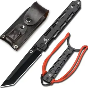 Outdoor folding knife, sharp blade, pocket knife, suitable for outdoor camping and hiking, holiday gift