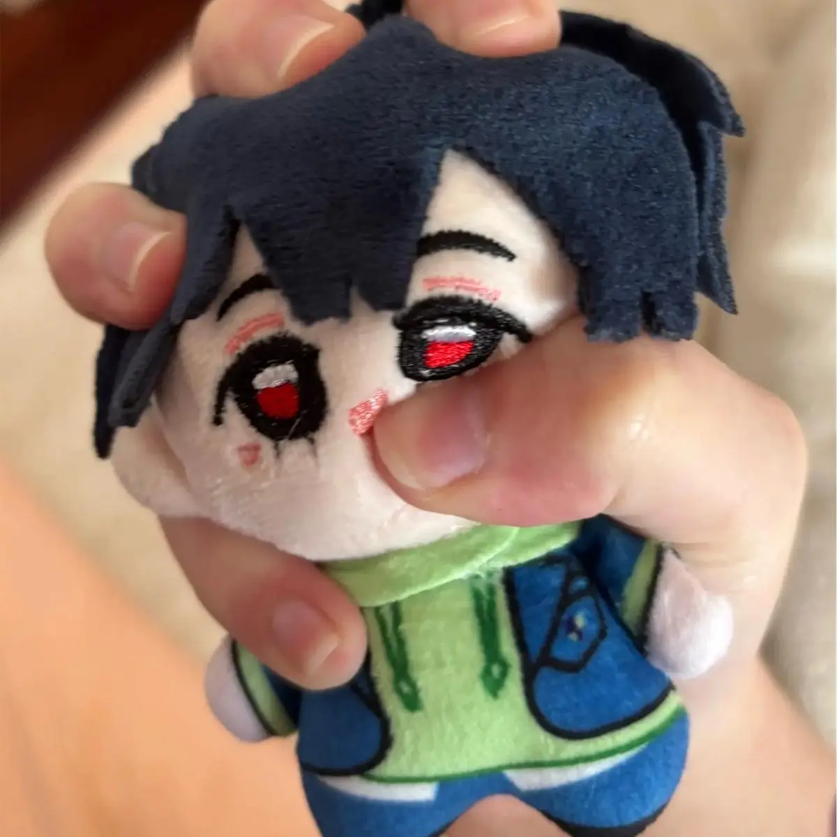 Ivan and Till Anime Collector's Edition Plush Toys - 2pcs 10cm Starfish Body Soft PP Cotton Stuffed Dolls, Till Plush Toy 2, Ideal for Fans, Birthday Gifts, School Bag Pendants