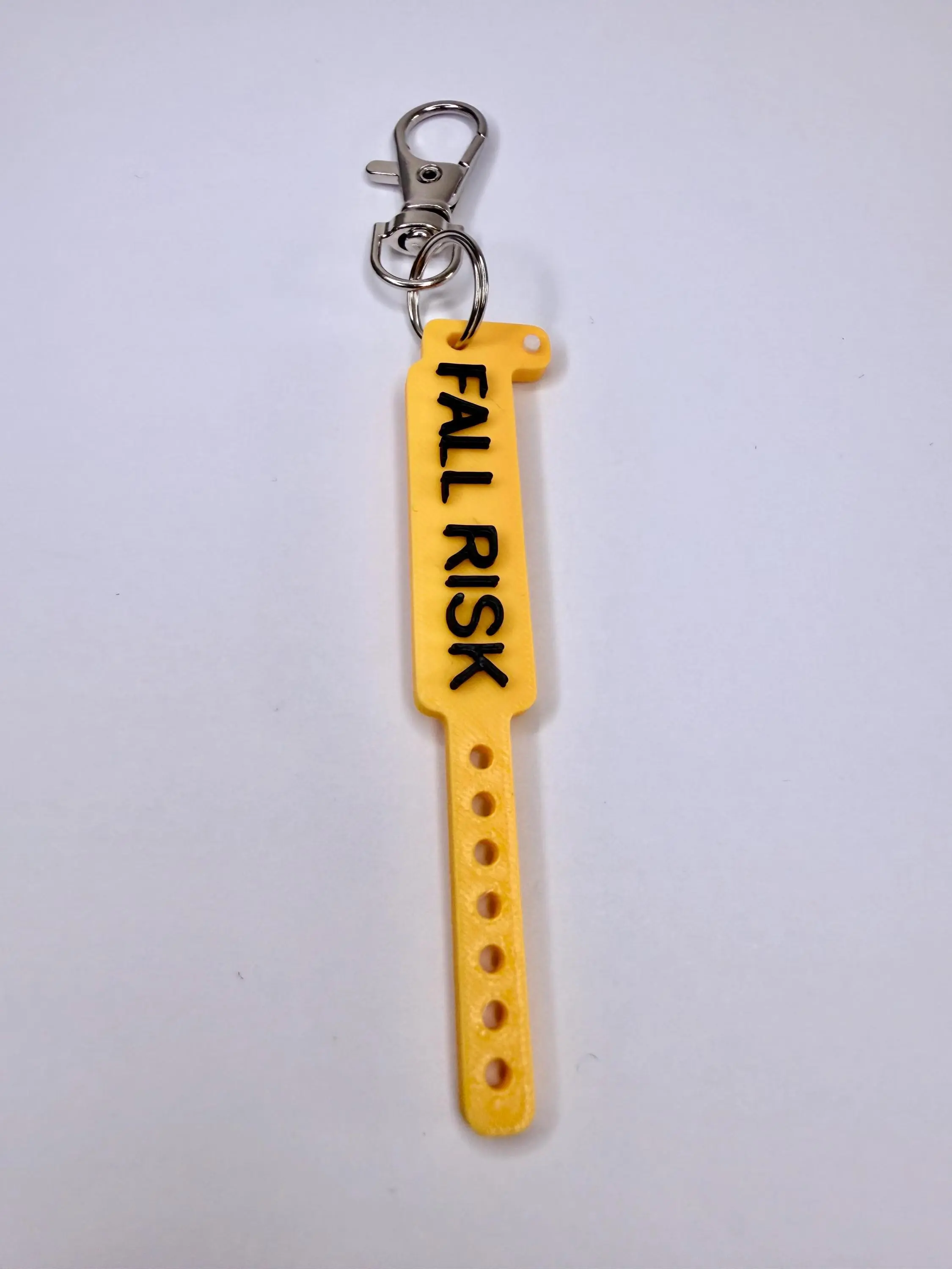 Fall Risk Clip | Nurse Chaos Badge Buddy | Funny Healthcare Accessory