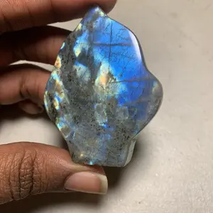 Natural Small Labradorite Crystal Leafs
