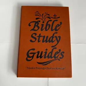 Bible Study Guides, 66-Page Bible Study Guide Comprehensive Scripture Study Tool with Prompts Prayer Journal Notebooks Based On Religious Beliefs Faith Gift for Christian Baptism