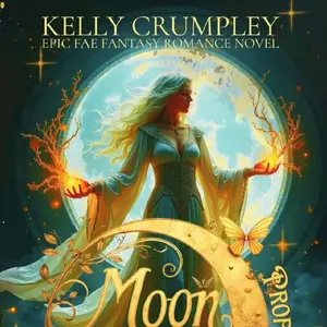 Kelly Crumpley Moon Gate Prophecies Signed Hardcover with Swag Epic Fae Fantasy Romance Novel