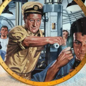 John Wayne Military Collector Plate