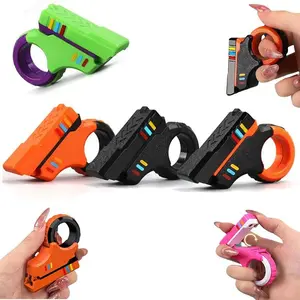Stress Relief Toy, Magnetic Metal Touch Sliding Block for Anxiety Relief, Edc Finger Gyroscope Toy for Stress Management, Edc Fidget Slider