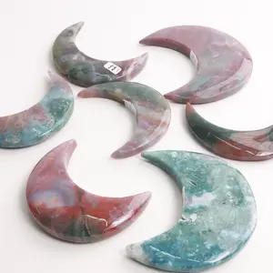 Ocean Jasper Moons, Towers, Leaves & Hearts | Choose Yours Crystal Decorative